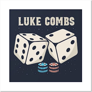 luke combs DIce Posters and Art